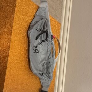 On Running Light Gray Belt Bag